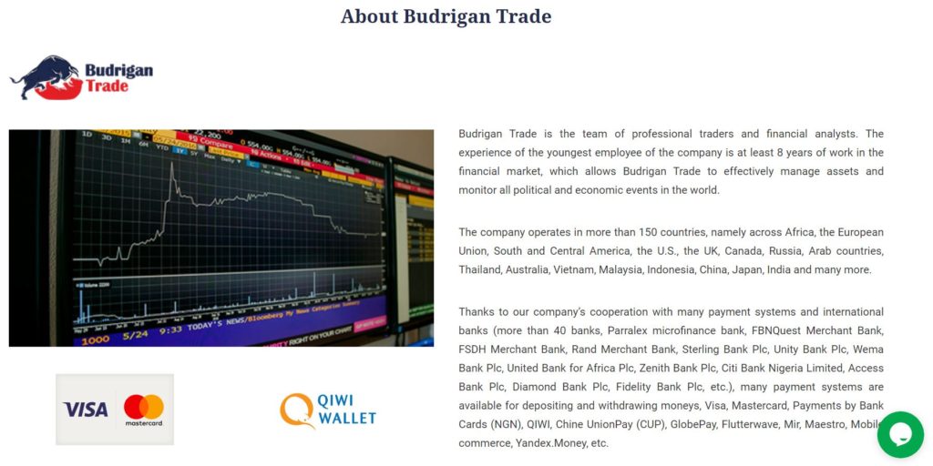 Budrigan (Будриган Трейд) - отзывы о мошеннике